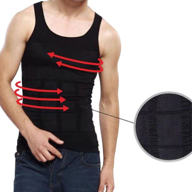 Men Shaper Fitness Body Waist Belt Protective Vest Corset Shaper Underwear S-XXXL Shirt Shape Comfort Slimming